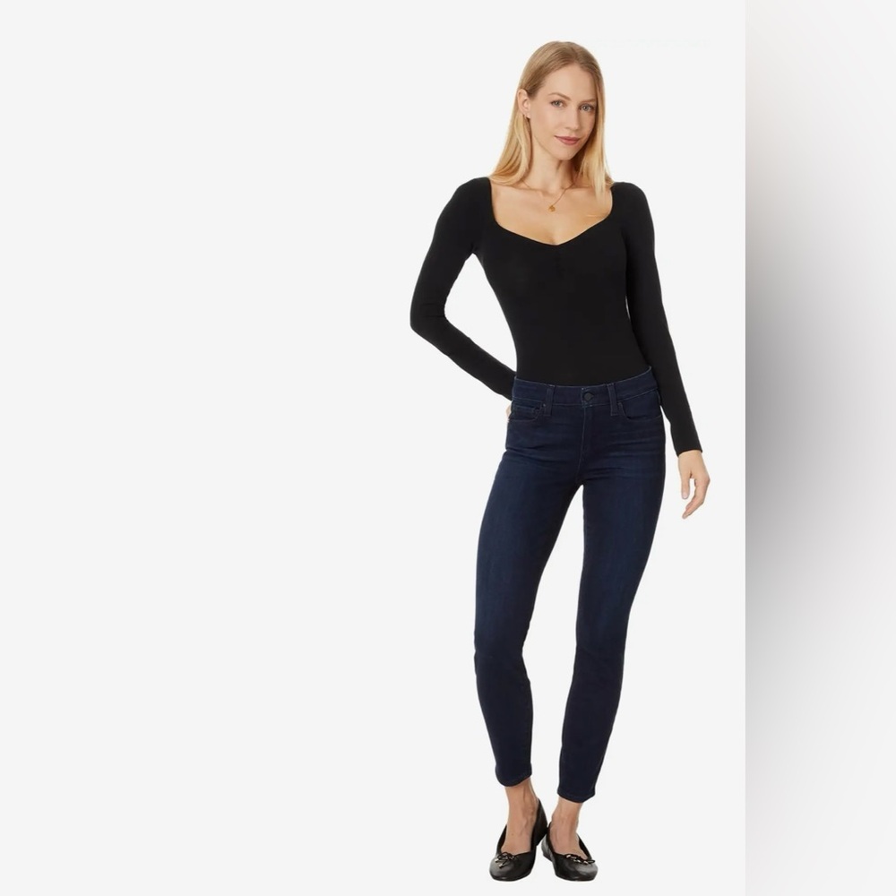 Paige Verdugo Ankle Skinny Jeans – Dark Wash – Size 26